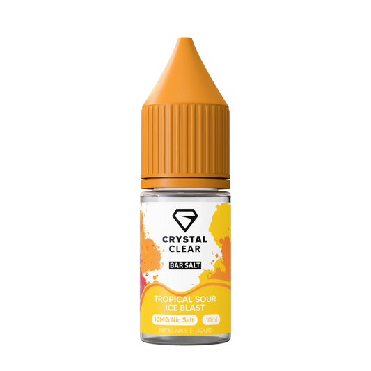 Tropical Sour Ice Blast - Crystal Clear Nic Salts 10ml