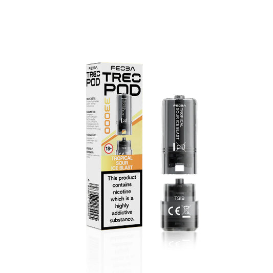 Tropical Sour Ice Blast – Feoba Treo 33K Refill Pods