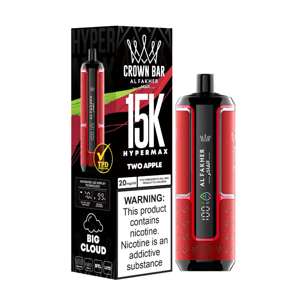 Al Fakher 15k Hyper Max Crown Bar