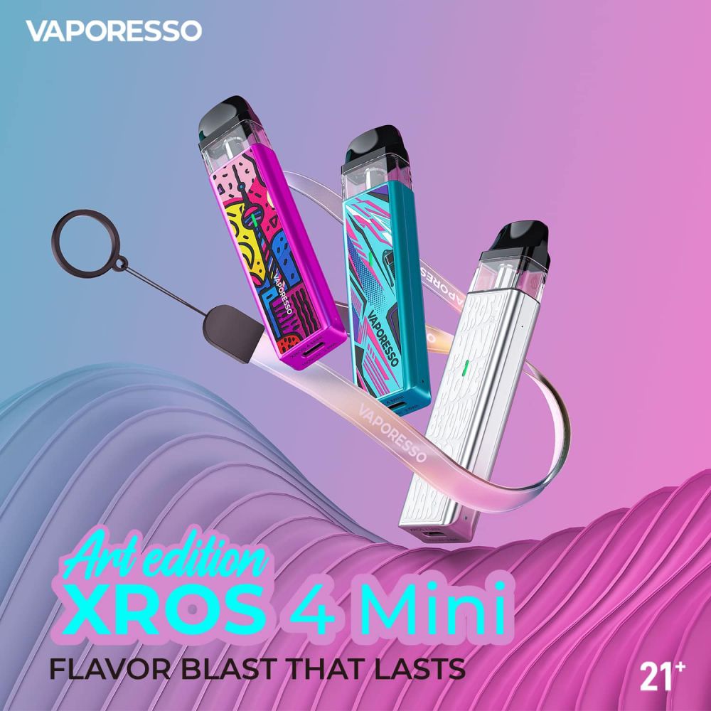 Vaporesso Xros 4 | Xros 4 Mini Pod Kit | From 9.99! VapehouseUK Vaporesso Xros 4 | Xros 4 Mini Pod Kit | From 9.99! VapehouseUK