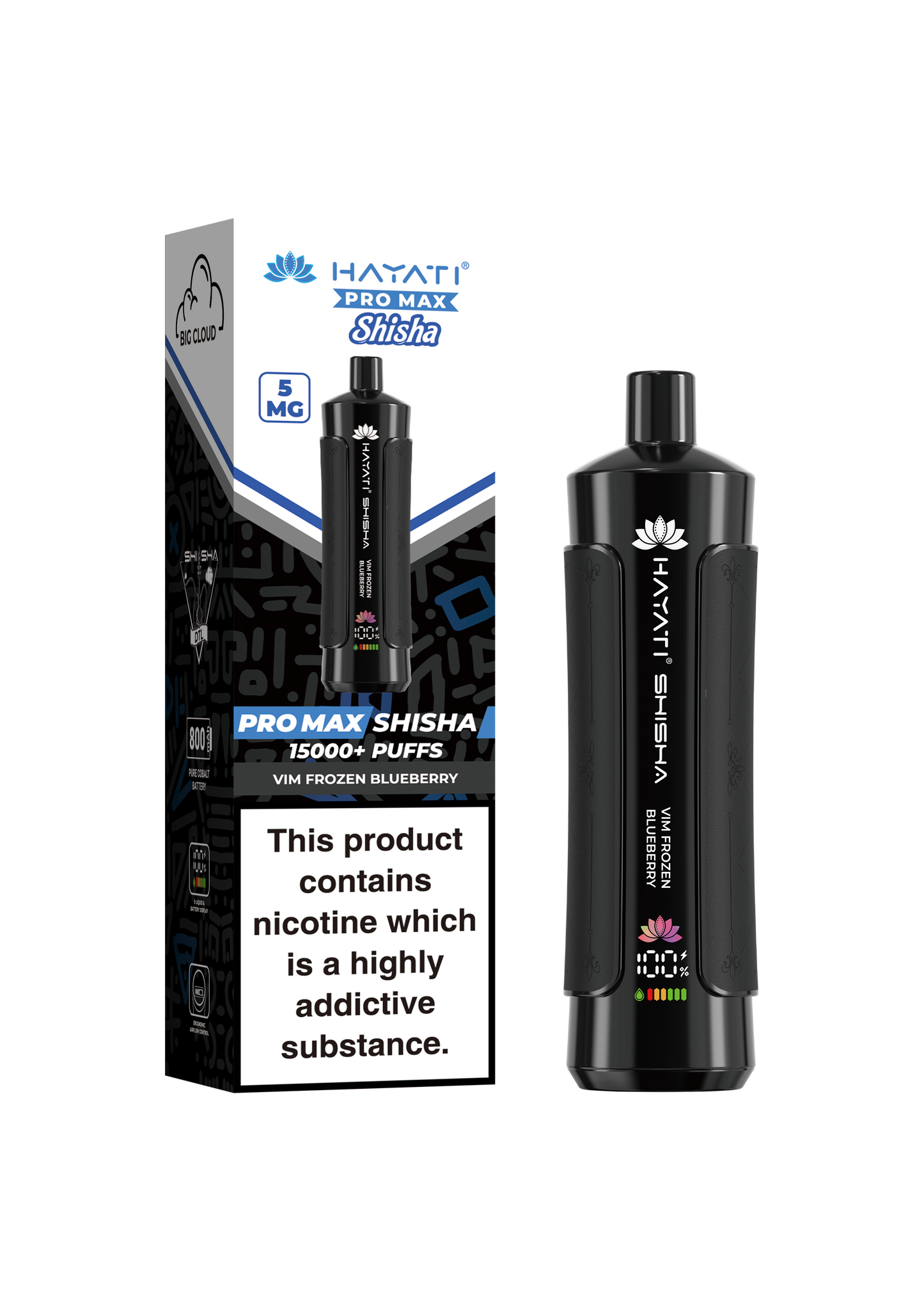 Hayati Shisha Pro Max 15000+ Puffs