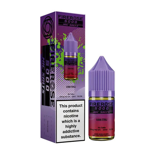 Vim-Tru - Firerose 5000 Nic Salts 10ml