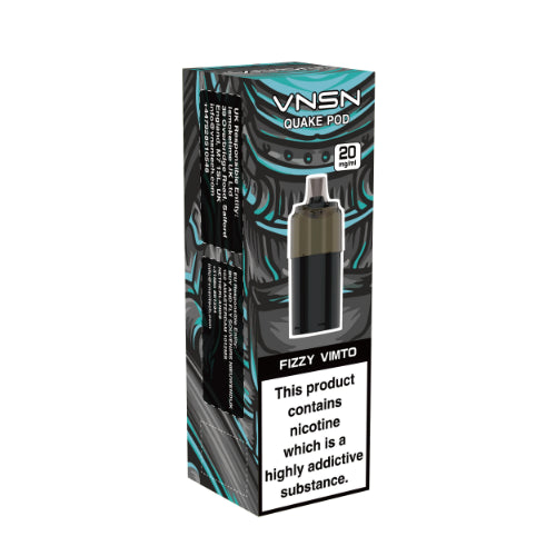 Fizzy Vimto – VNSN Quake 10,000 Refill Pods
