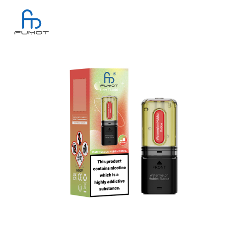Watermelon Hubba Bubba - RandM Fumot Ultra T32000 Refill Pods