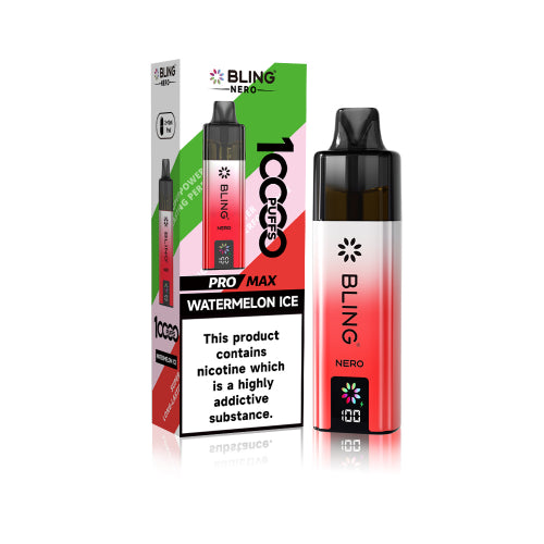 Crystal Bling Nero 10K Vape Kit
