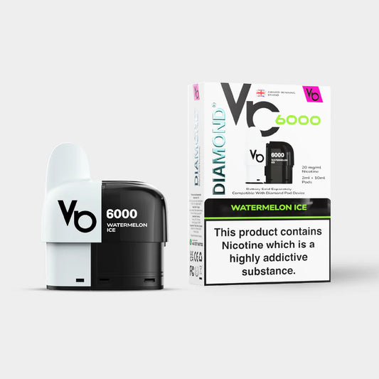 Watermelon Ice - Diamond 6000 Replacement Pods