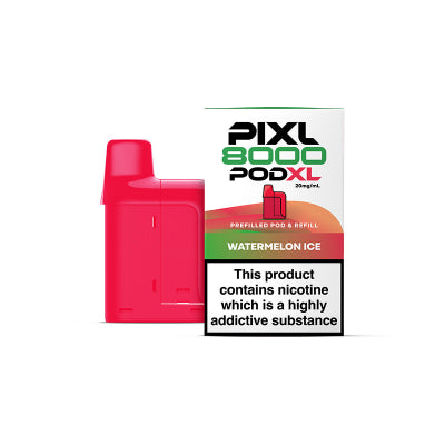 Watermelon Ice - Pixl 8000 Replacement Pods *New*