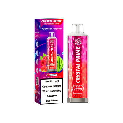 Crystal Prime 7000 3D Effect | Disposable Vapes | Only £10!