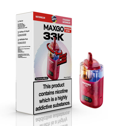 RELX Maxgo Combo 33k Prefilled Dual Flavour Pod Kit