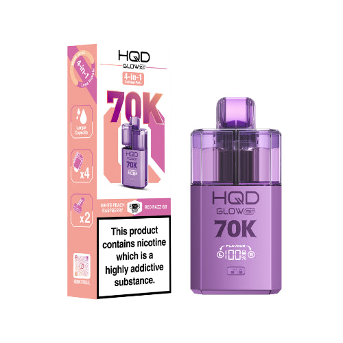 HQD Glow Air 70K Prefilled Pod Kit