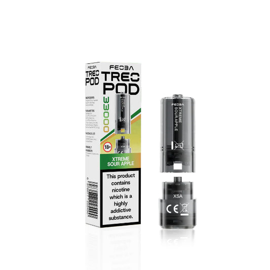 Xtreme Sour Apple – Feoba Treo 33K Refill Pods