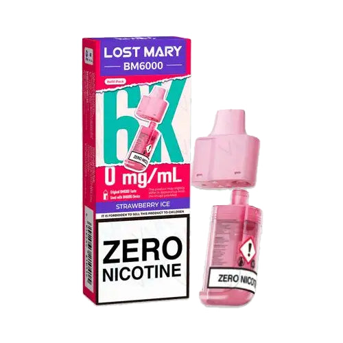 Lost Mary BM6000 Zero Nicotine Refill Pods | Only 4.99! VapehouseUK Lost Mary BM6000 Zero Nicotine Refill Pods | Only 4.99! VapehouseUK