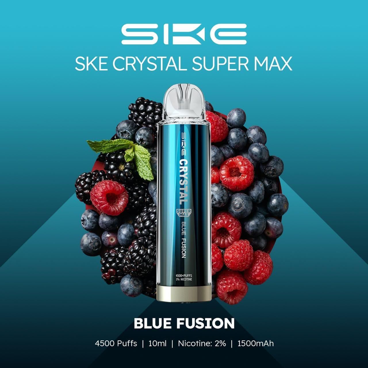 SKE Crystal Supermax 4500 Puffs