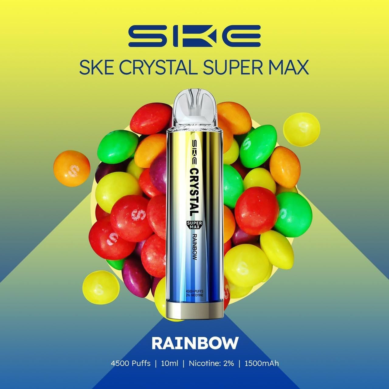 SKE Crystal Supermax 4500 Puffs